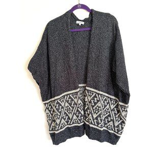 Aritzia Community oversized sweater cape